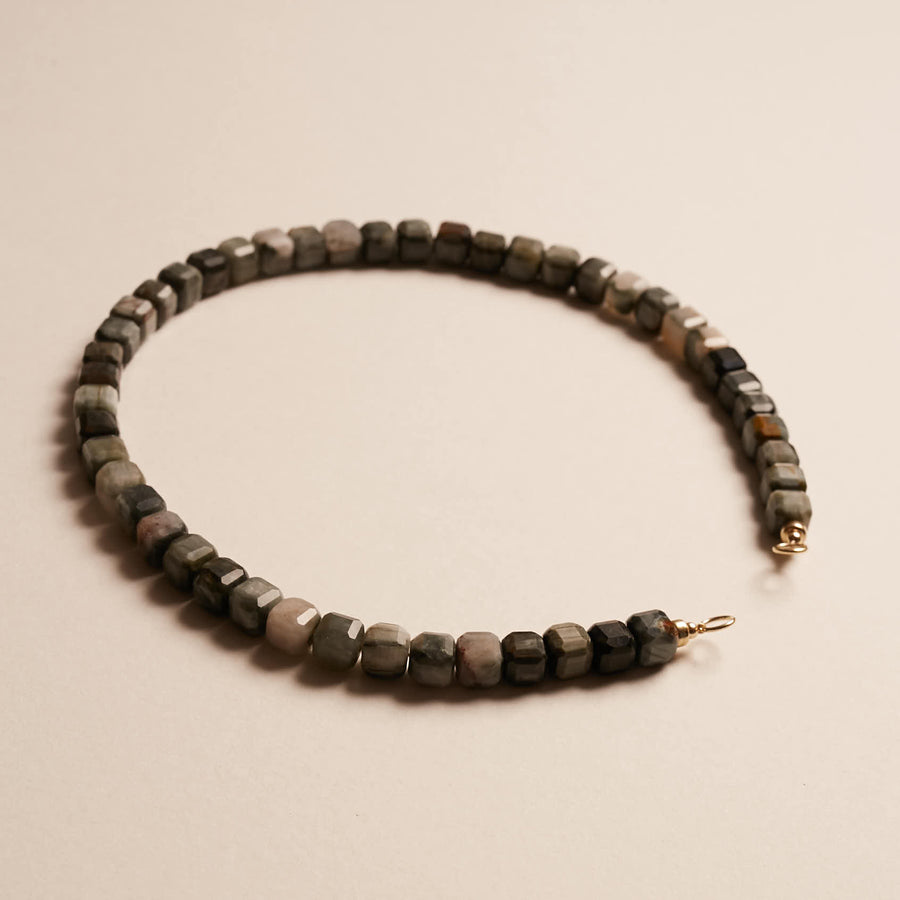 Grey Tiger Necklace