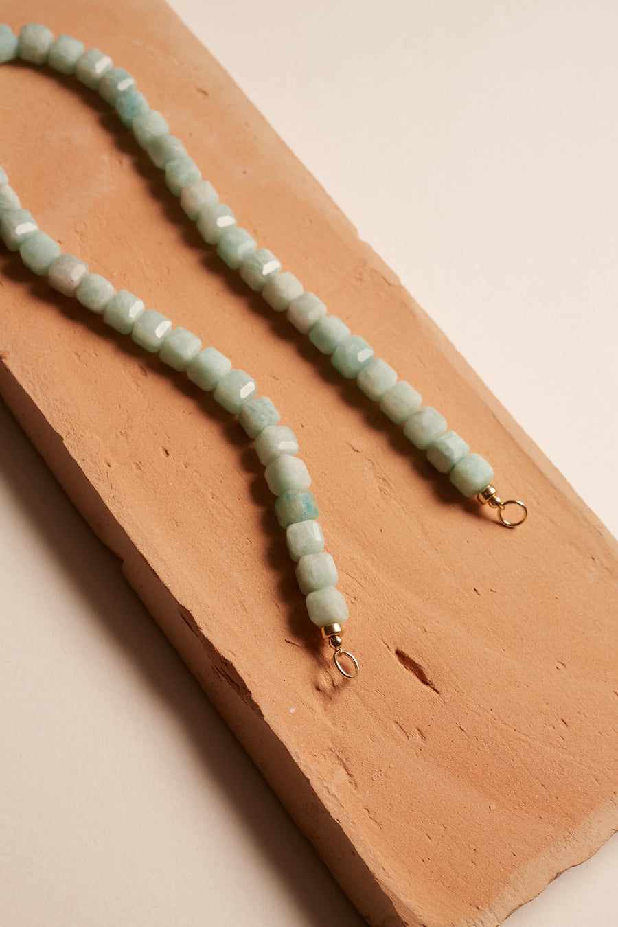 Larimar Pixel Necklace