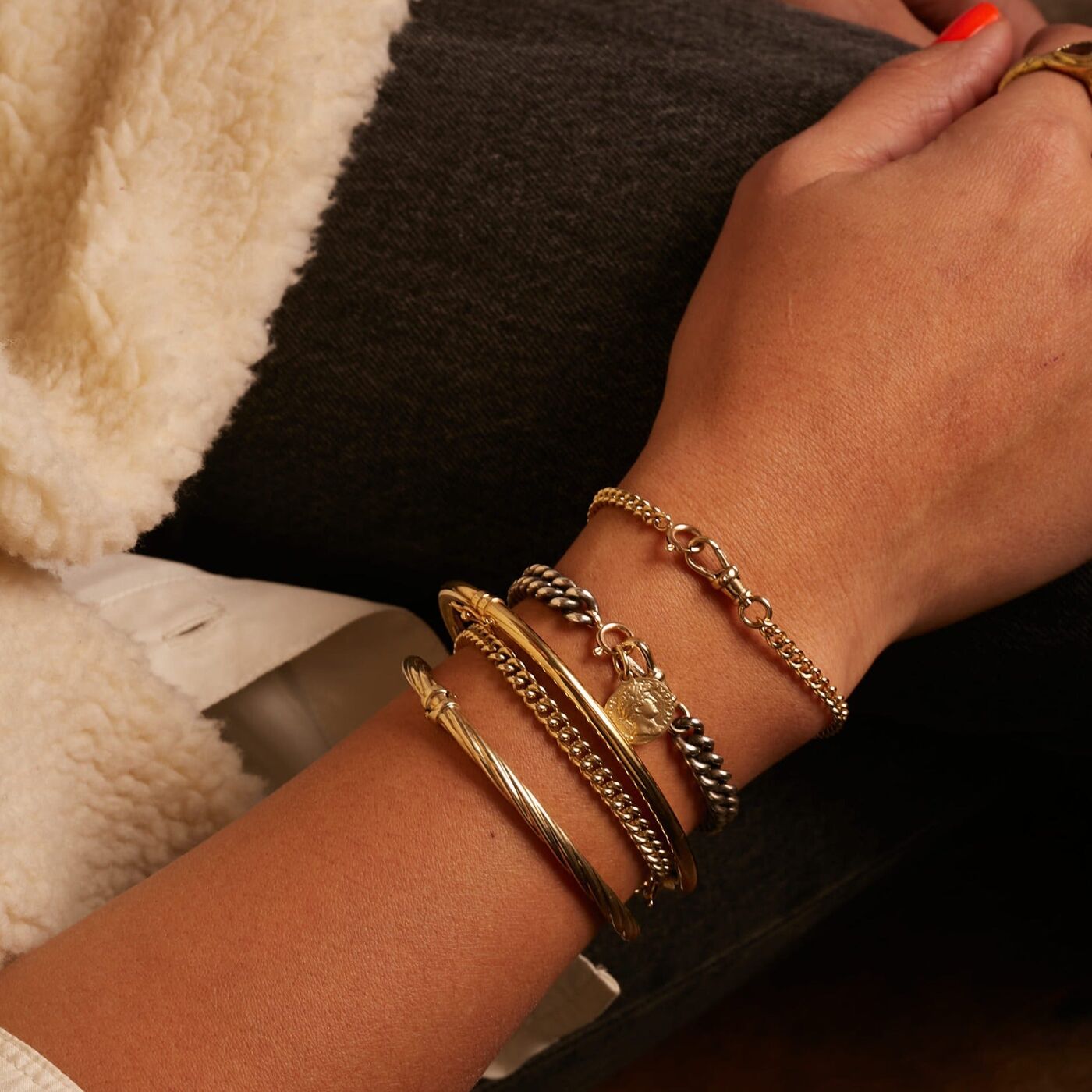 Add a bracelet.